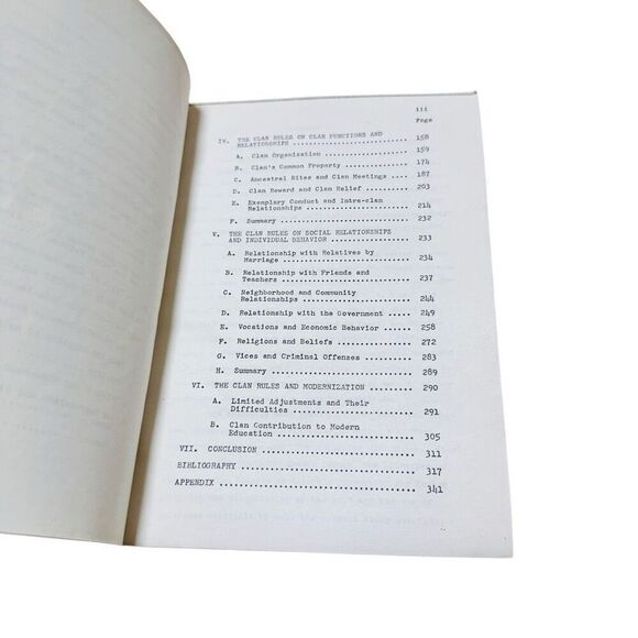 AN ANALYSIS OF THE CHINESE CLAN RULES: A STUDY OF SOCIAL CONTROL Dissertation - Picture 8 of 8